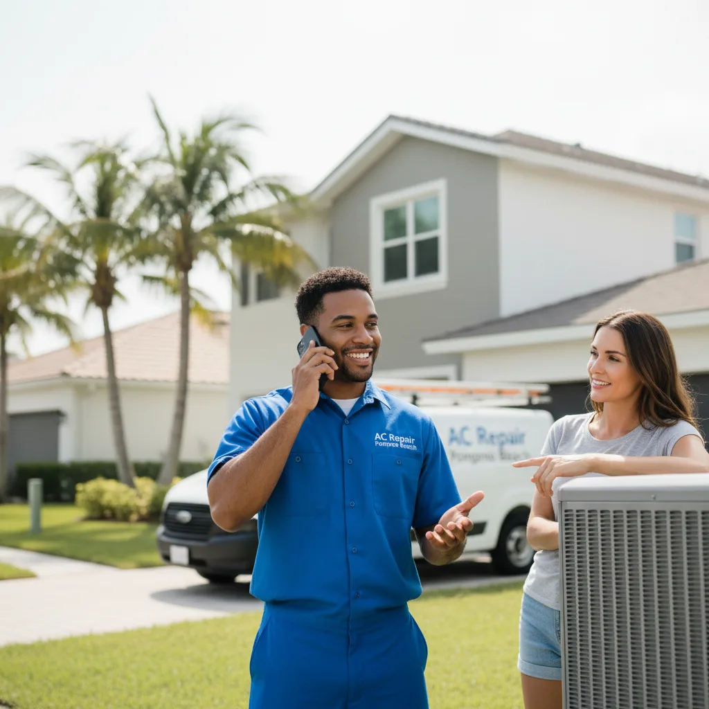 AC Repair Pompano Beach customer support in Brinkley